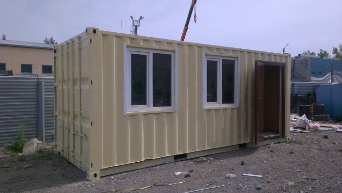Утепленные контейнера, столовые, блок-модули, прорабские, бытовки, фотография 5
