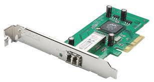 D-Link DGE-550SX Сетевой адаптер PCI 10/100/1000  оптический, фотография 1