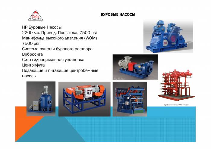 Буровой насос WF 1300c, фотография 7