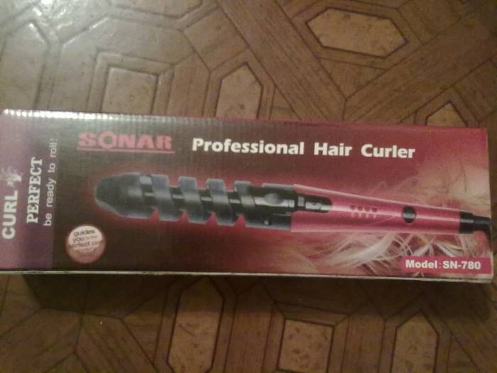 Красивые локоны дома. спиральные щипцы для завивки волос, фотография 2