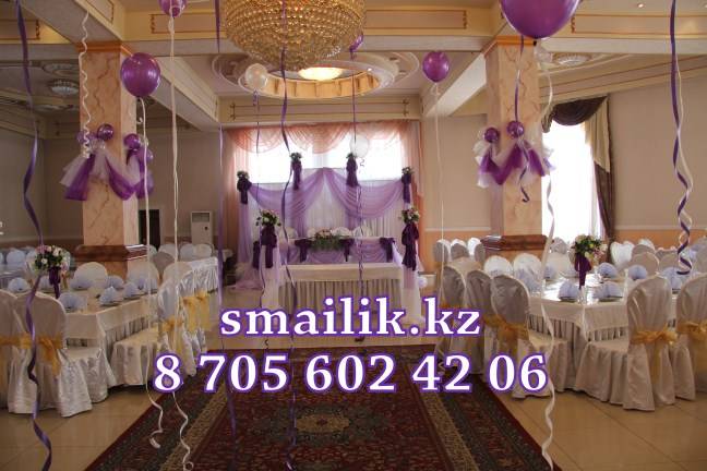  Оформление шарами, цветами, тканью (с подсветкой), фотография 4