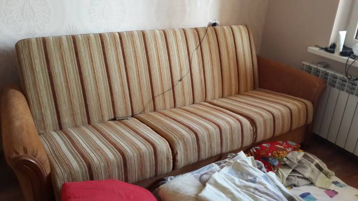 продам диван вместе с двумя кресло-кроватями, фотография 1