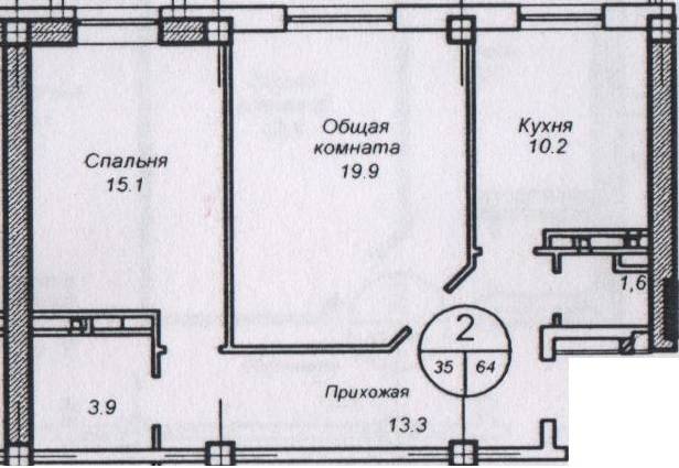 Продажа двух комнатных квартир в новом жилом комплексе АТЛАС, фотография 2