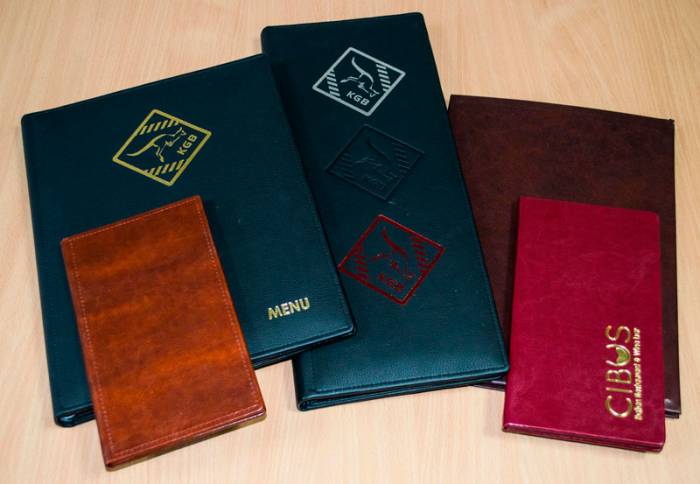Качественные полиграфические услуги. Изготовление папок меню. Недорого, фотография 1