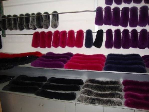 Воротники из меха песца, фотография 1