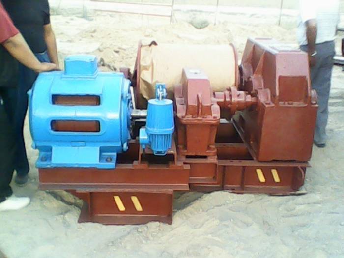 Лебедка маневровая электрическая ЛМ-160 с тросом, фотография 3