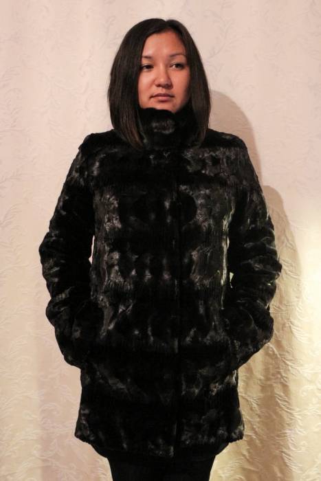 Продам НОВУЮ норковую шубу Блэкглама из Греции!, фотография 1