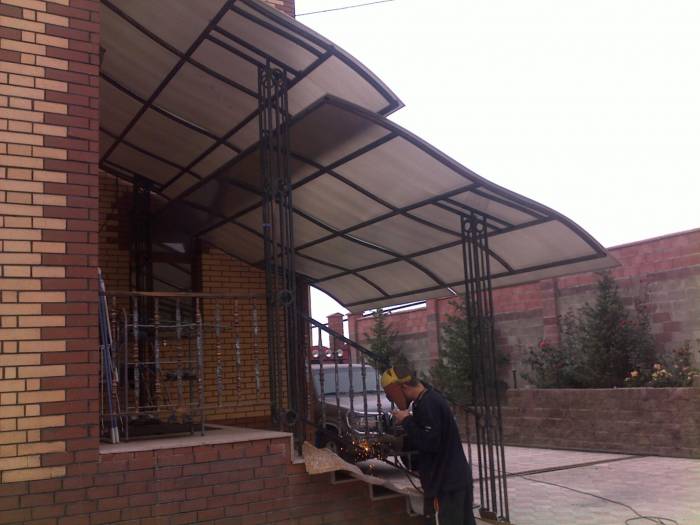  решетки ворота навесы сэндвич панели домофоны спутниковое тв, фотография 4