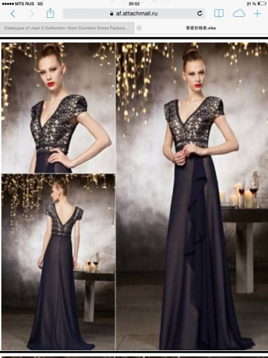 Платья вечерние и свадебные оптом, фотография 8