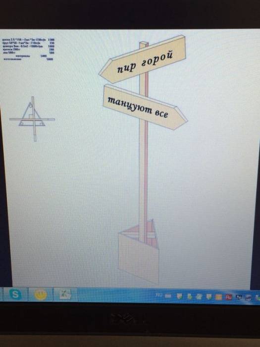 Аренда арки для регистрации и деревянных указателей, фотография 2