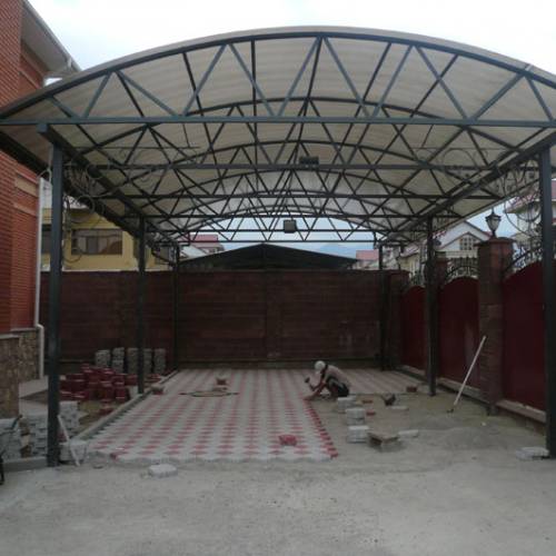Строительство навесов, ангаров, заборов, ворота, лестницы и др., фотография 2