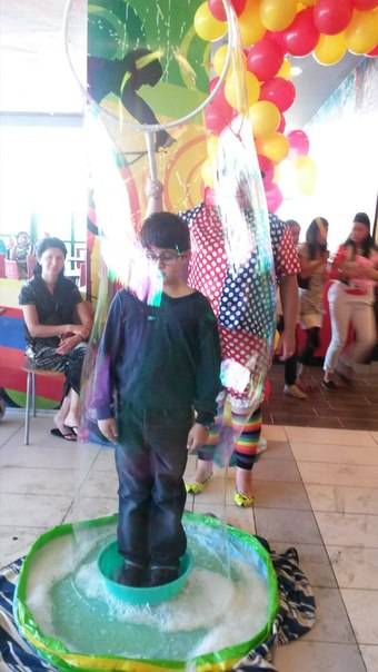 Шоу мыльных пузырей в Алматы, фотография 2