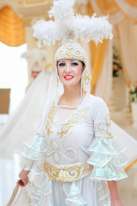 Вывод невесты под тюлем., фотография 2