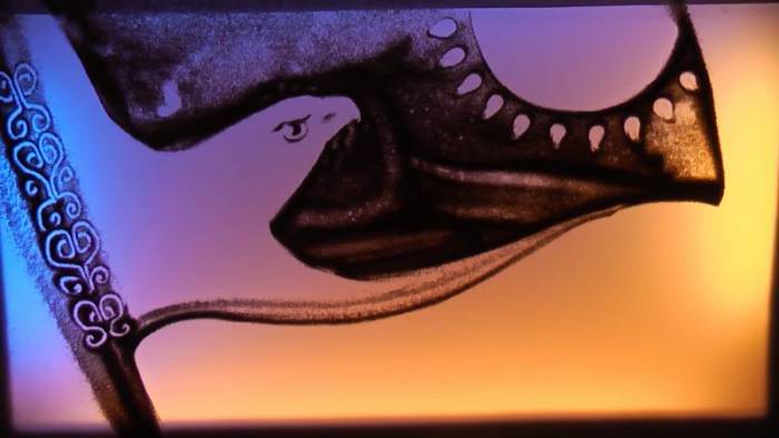 Песочное шоу в Астане, фотография 2