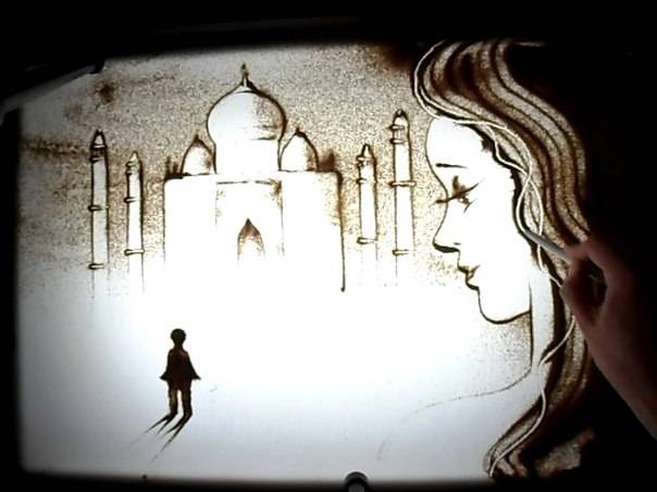 Песочное шоу в Астане, фотография 6