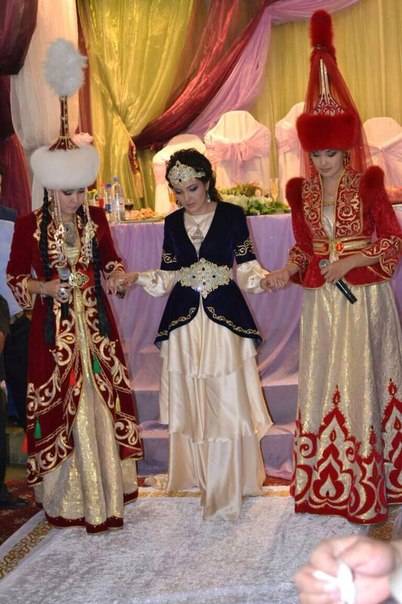 Театрализованный вывод невесты на кыз узату (проводы), фотография 4