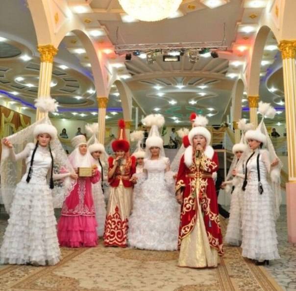 Театрализованный вывод невесты на кыз узату (проводы), фотография 7