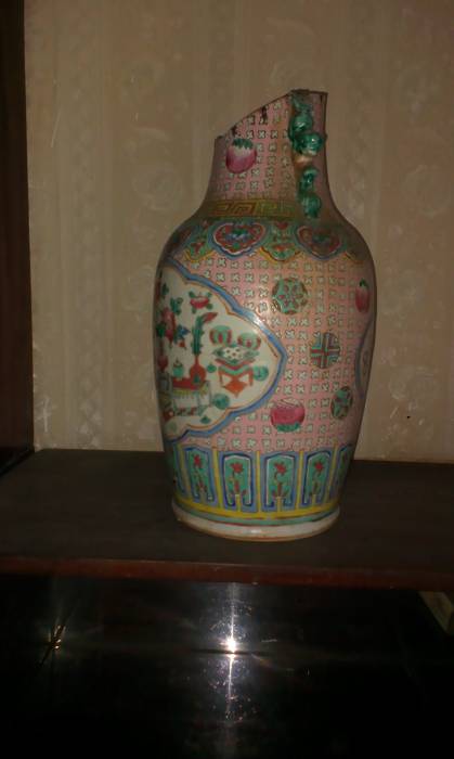 Ваза китайская 19 век, фотография 1