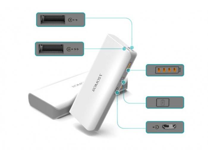 Позаряди свой телефон портативным аккумулятором Romoss, фотография 4