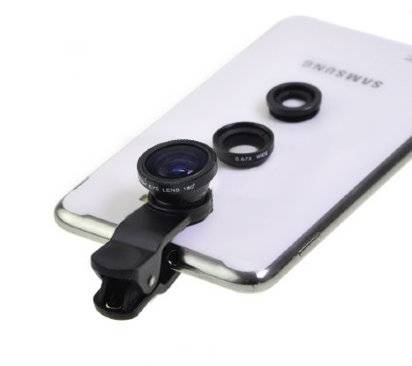 Универсальный объектив для смартфонов 3 в1, фотография 2