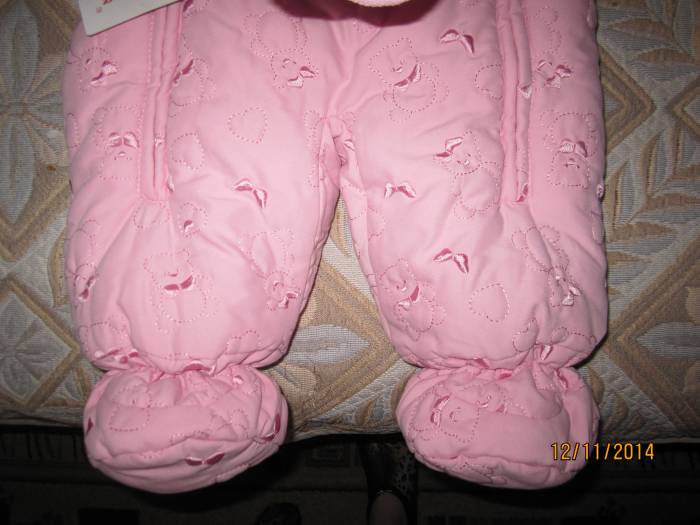 Продам НОВЫЙ зимний комбез на девочку, фотография 2