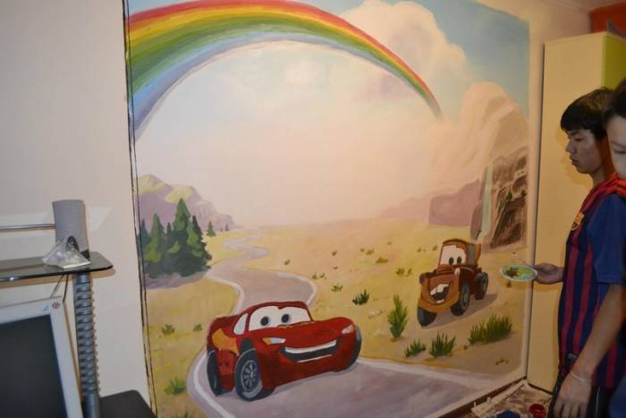 Декоративно-художественная роспись стен в Астане! , фотография 1