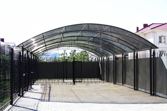 Изготовление навесов, ангаров, лестницы сварочные работы с выездом, фотография 2