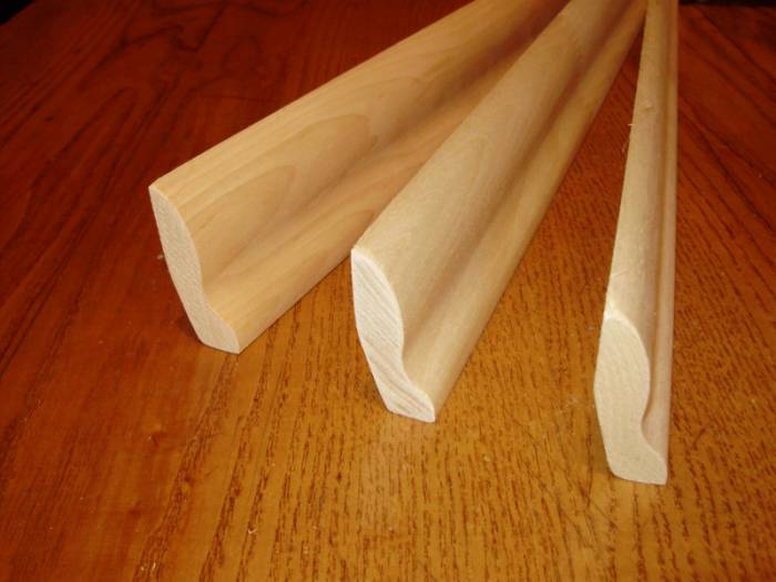 Плинтус (сосна, липа), фотография 1