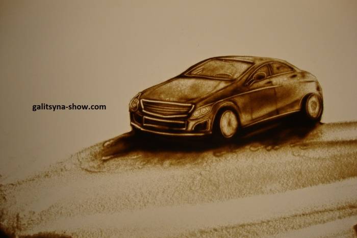 Песочная анимация в Казахстане, фотография 7