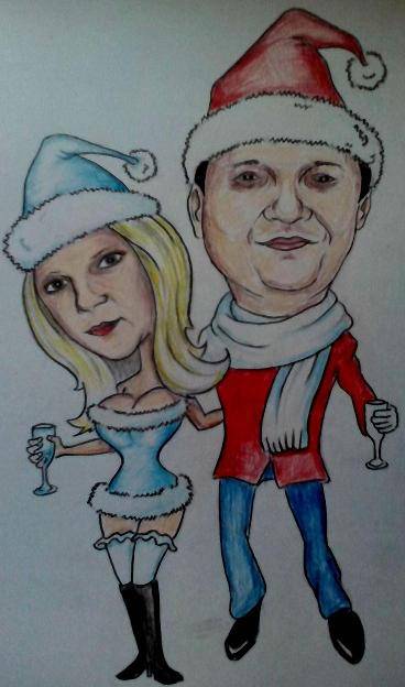Шаржист на праздник, фотография 1