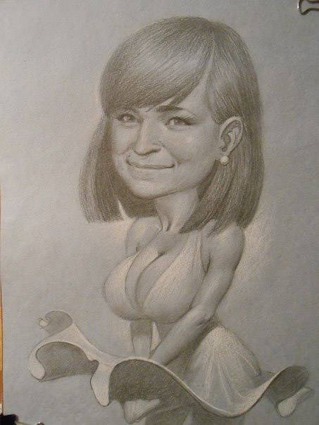 Шаржист на праздник, фотография 5