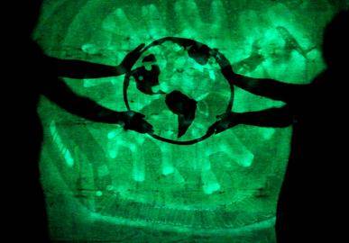 Рисование светом в Казахстане, фотография 1