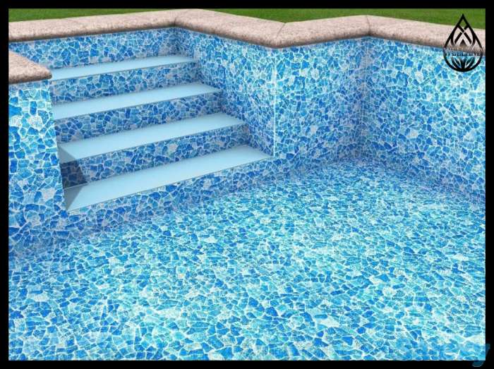 Пленка ПВХ для бассейна, фотография 1