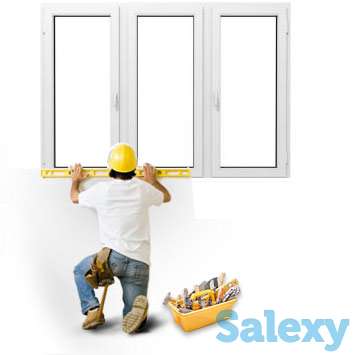 Ремонт пластиковых окон и дверей в Алматы, фотография 1