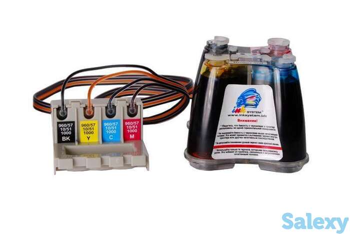 Снпч brother mfc 845cw (картриджи lc-960bk, lc-960y, lc-960m, lc-960c), фотография 1