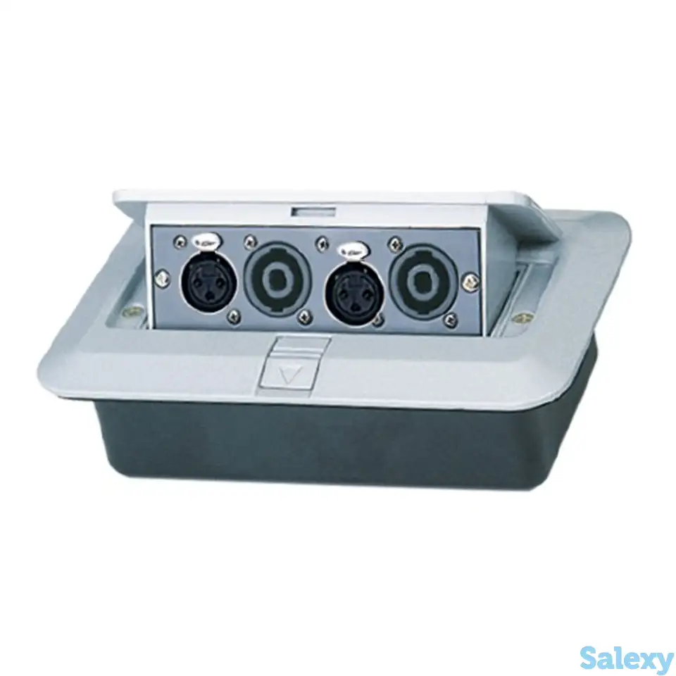 Встраиваемая панель с разъёмами soundking aj312, фотография 1