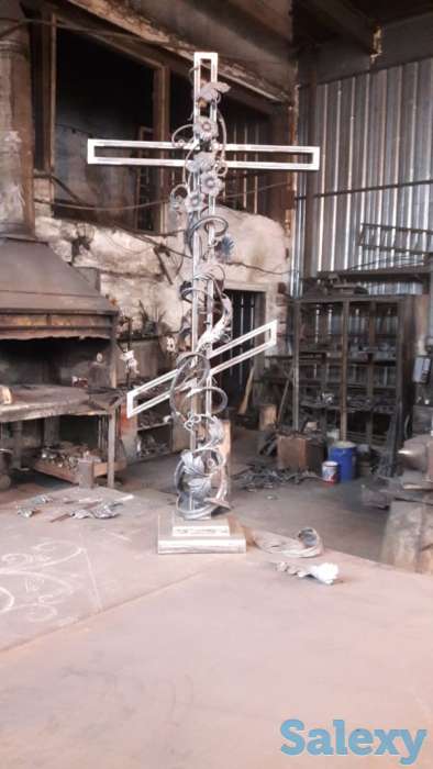 Оградки, кресты, калитки, столики и скамейки под заказ., фотография 5