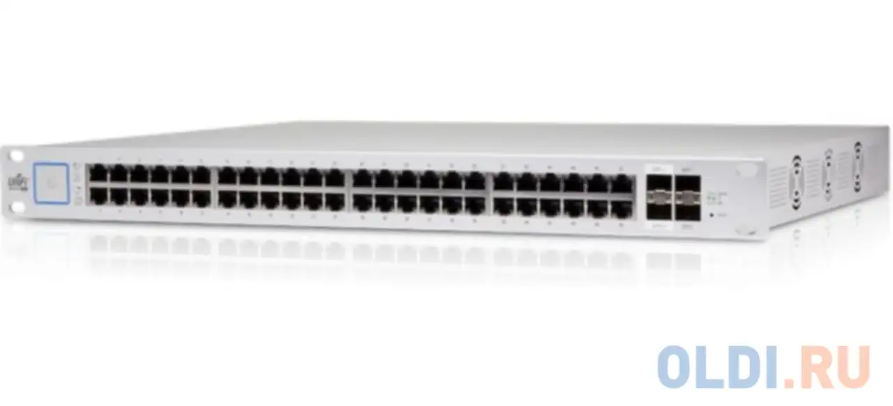 Коммутатор 48port 1000m 4sfp poe usw-48-poe ubiquiti, фотография 1