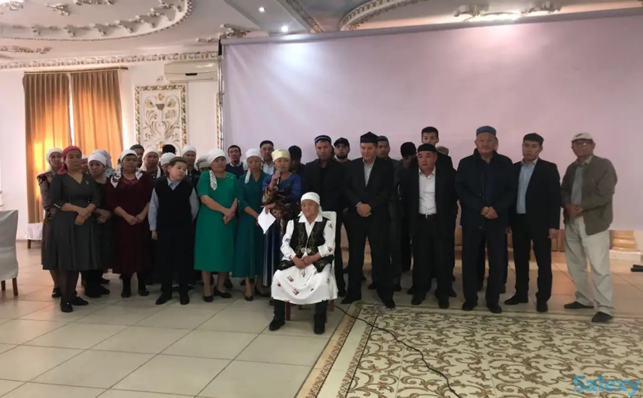 Ведущие, режиссёры, сценаристы, дикторы на казахском русском языках на Еске алу поминки, проектор большой 6 м. экран, фотография 4