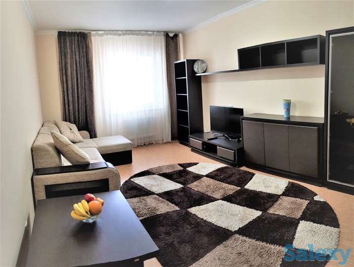 Посуточно 2-комнатная возле Абу-Даби Плаза, улица Сыганак 18/1, фотография 1