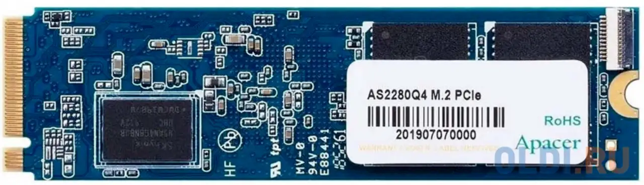 Ssd диск apacer m.2 as2280q4 1024 гб pcie gen4x4 3d nand, фотография 1