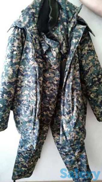 Продам мужской зимний комплект комуфляжный, фотография 1