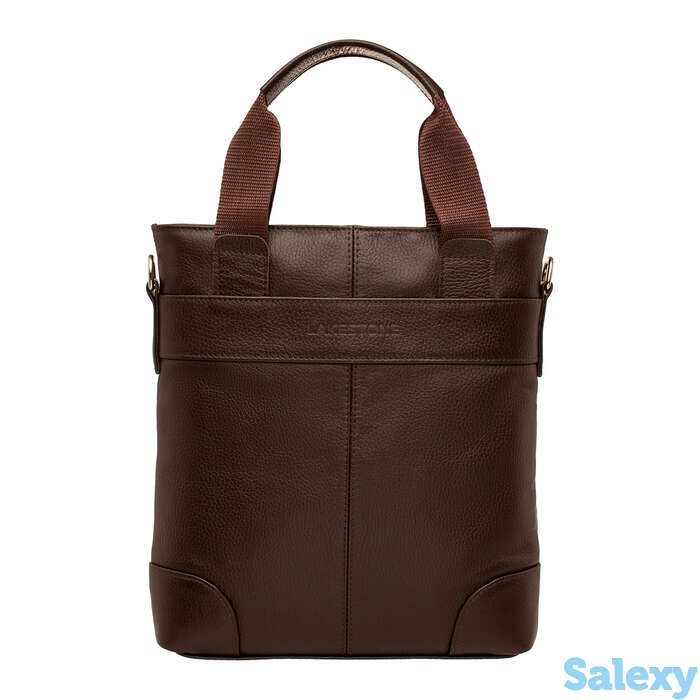 Мужская деловая сумка вертикальная russell brown, фотография 1