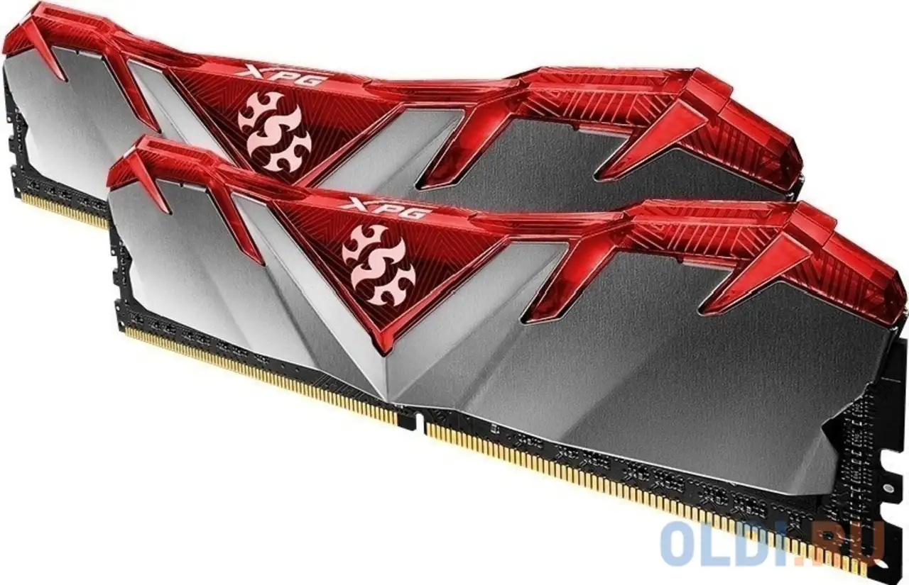 Модуль памяти adata   32gb (2x16gb) ddr4 udimm, xpg gammix, фотография 1