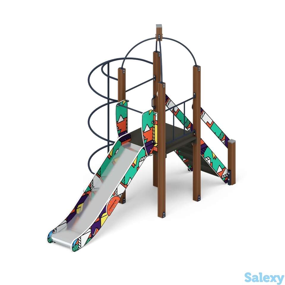 Детский игровой комплекс «навина (геометрия)» дик 2.09.01-02 h=1200, фотография 1