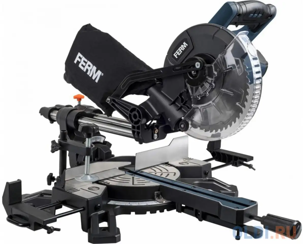 Дисковая пила ferm msm1039 1500 вт 210мм, фотография 1