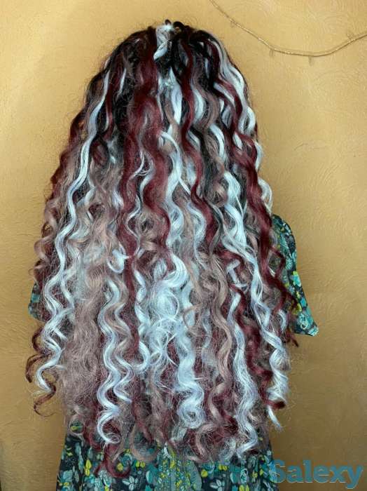 Профессиональное плетение афрокосичек, фотография 2