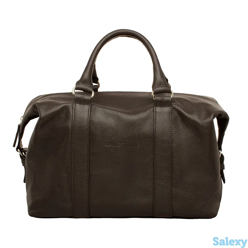 Кожаная спортивная сумка calcott brown, фотография 2