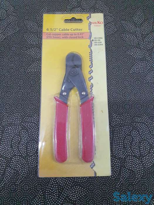 Инструмент для зачистки проводов, резки кабеля, обжимные плоскогубцы, фотография 2
