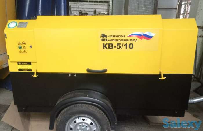 Компрессор винтовой  дизельный КВ-10/8П, фотография 3